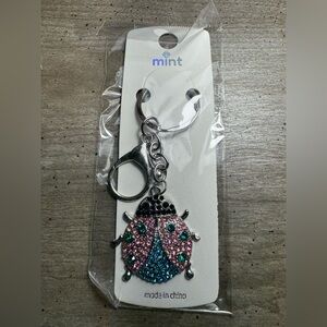 Sparkling Ladybug Keychain/Bag Charm